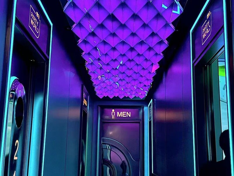 Corridor violet